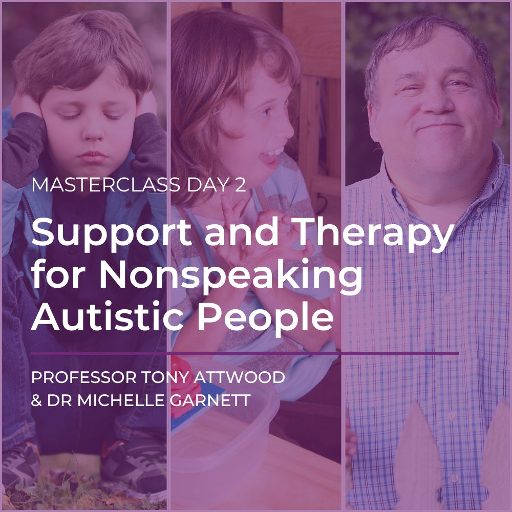 Webcast: Masterclass Day 2 - Support and Therapy for Nonspeaking Autistic People