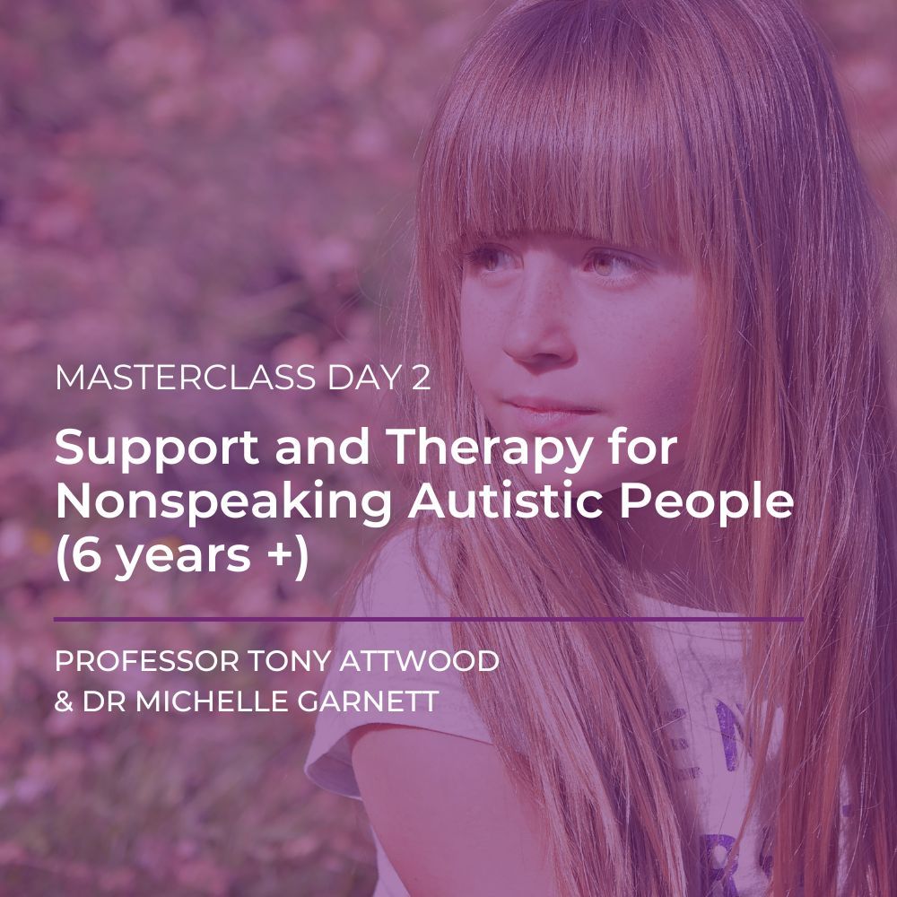 Webcast: Masterclass Day 2 - Support and Therapy for Nonspeaking Autistic People